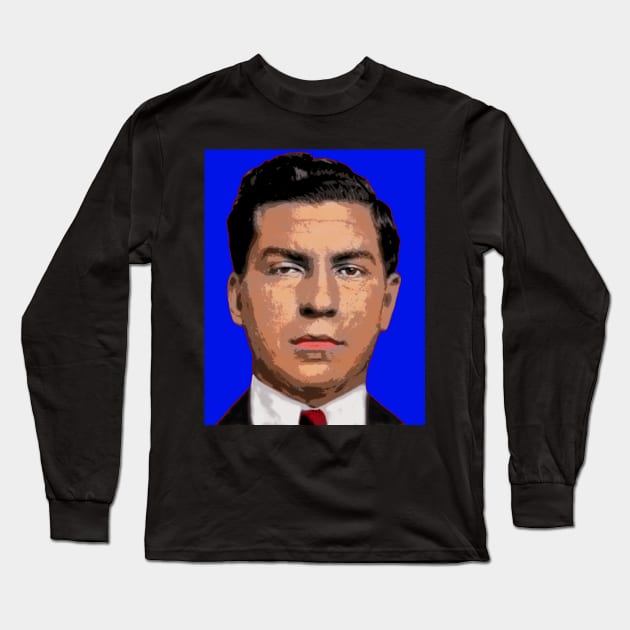 lucky luciano Long Sleeve T-Shirt by oryan80